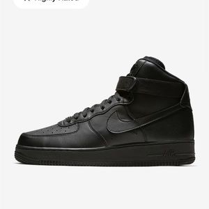 High top Black airforces